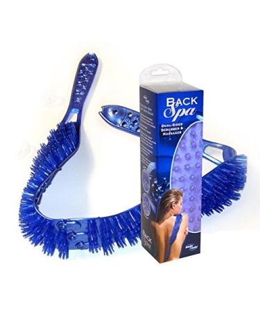 Body & Sole Exfoliating Back Scrubber Brush - Deep Clean and Invigorate Your Skin - 2 Sided to Stimulate Circulation and Massage Tired Muscles Bath or Shower Beautifully Packaged Back Spa
