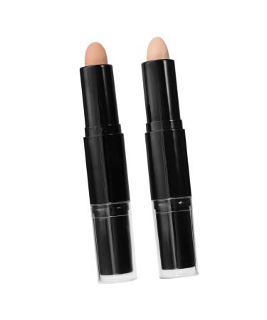 BELLIFFY 2pcs Contour Stick Contouring Stick for Women Highlighter Stick for Face Highlighter Stick for Makeup Concealer Stick for Makeup Women Makeup Supplies Contour Concealer Stick
