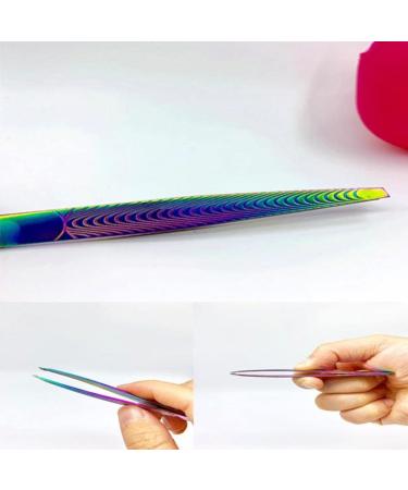 Buy Precision Slant Tweezers - Stainless Steel Eyebrow Tweezers for Perfect Shaping | International Shipping Available - Buy Online on SooperMarket.com