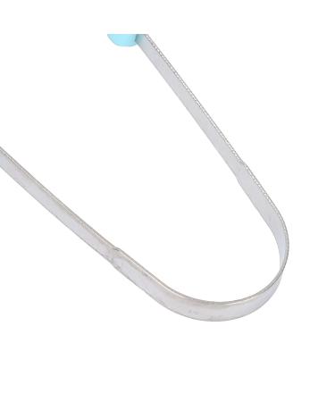 Stainless Steel Tongue Scraper - Portable Oral Care Tool for Fresh Breath | Tongue Cleaning Kit for Adults & Children with Storage Bag - Buy Online on SooperMarket.com