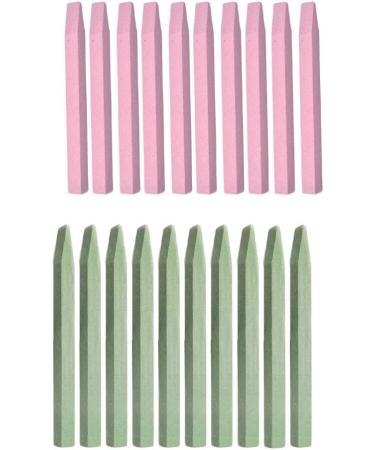 lmoikesz 5 Set of Precision Grinding Professional Grade Nail File Cuticle for Smooth and Polished Margin Easy to Use Stone Pink Pink 5Set - Buy Online on SooperMarket.com