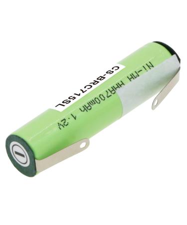 PRUVA Battery Compatible with Braun FreeControl 1715 FreeControl 1735 FreeControl 1775 FreeControl 5727 FreeControl 5728 P/N: 4HGAE-LFU AAA HR-4U HR-4U 700mAh