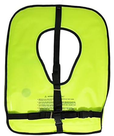 Scuba Choice Adult Neon Yellow Snorkel Vest - X-Large with Name Box - Buy Online on SooperMarket.com