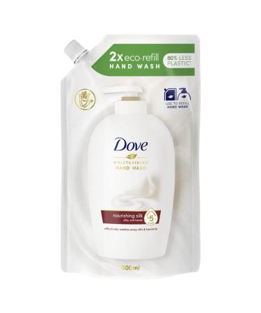 Dove Liquid Hand Wash Refill Silk 500 millilitre Frankincense 500 ml (Pack of 1)