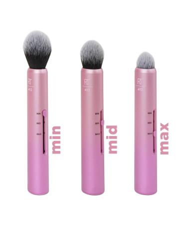 Real Techniques Custom Cheek 3-in-1 Brush | Multi-Use Makeup Tool - Buy Online on SooperMarket.com