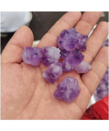 Natural Amethyst Raw Quartz Small Cluster Reiki Stone Crystal Point Specimen Home Decor Raw Crystals Beautiful Crystal Cluster (Size : 60g) - Buy Online on SooperMarket.com