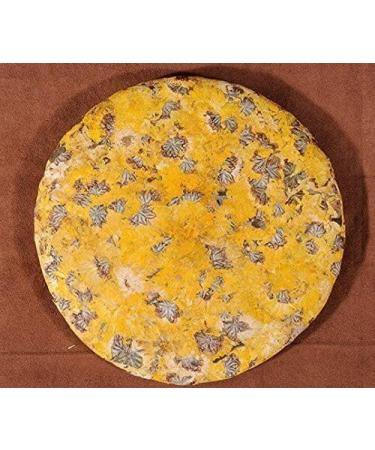 WENXUANSU: Yellow Chrysanthemum Tea cake 600 gram 100% natural herb enjoyed by Emperor