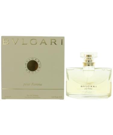 Bvlgari Pour Femme Eau de Toilette Spray for Women 3.4 Ounce 3.4 Ounce (Pack of 1)