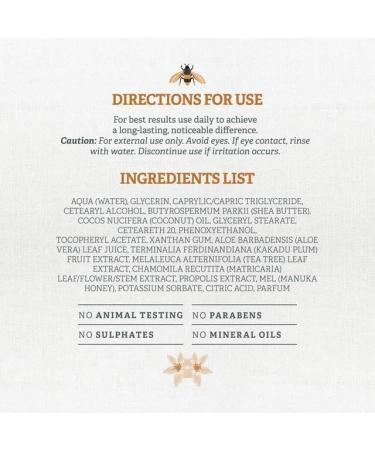 Wild Bee Moisturising Hand Cream 75 ml - Buy Online on SooperMarket.com
