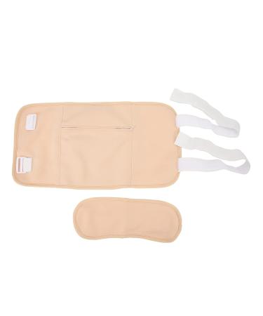 Castor Oil Wrap for Waist & Neck Reusable Washable Leak-Proof Velvet Cotton Pack for Liver Detox (Pink) - Buy Online on SooperMarket.com