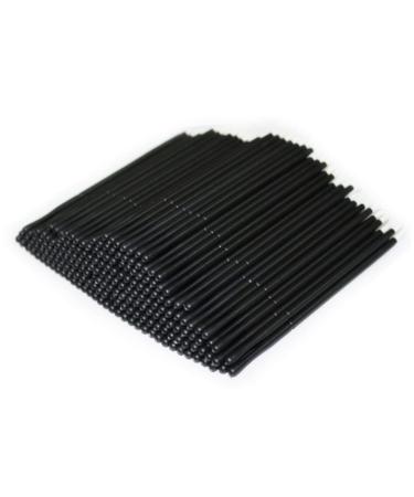 Mikinona Disposable Eyeliner Wands 100pcs Eyeliner Brush for Liner Makeup Gadgets Eye Makeup Tools Applicator Wand Disposable 10*0.5cm As Shown