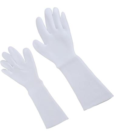 Hydrating Cracked Hand Gloves 1 Pair Moisturizing Gloves Washable Skin Firendly Gel Lining White for Hands Care - Buy Online on SooperMarket.com