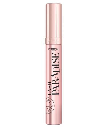 L'Or al Paris Mascara Black Mascara for Length and Volume Lash Paradise Intense Black 6.4 ml Black 6.40 ml (1 pack)