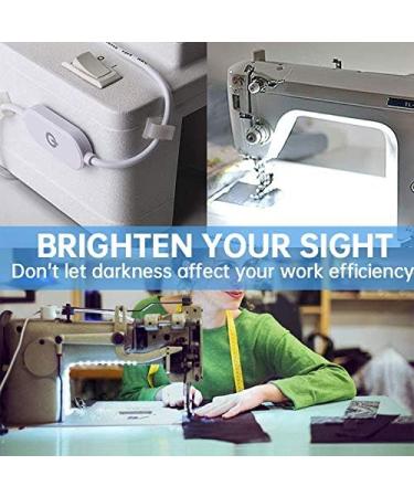 GELENZ 30 LED Sewing Machine Light Strip Kit 6000k Cold White with Touch Dimmer & USB Power (2 Pack) - Buy Online on SooperMarket.com