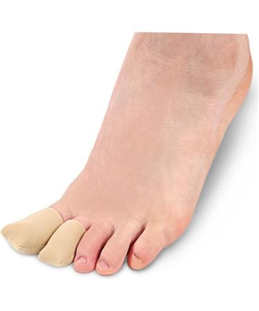 Silicone Gel Big Toe Caps - 2 Pairs Breathable Protective Guards 4x2.5cm - Buy Online on SooperMarket.com