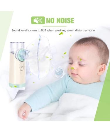 Portable Handheld Mesh Nebulizer for Kids and Adults - Travel and Home Use | Includes Mouthpiece and Replacement Accessories - Buy Online on SooperMarket.com