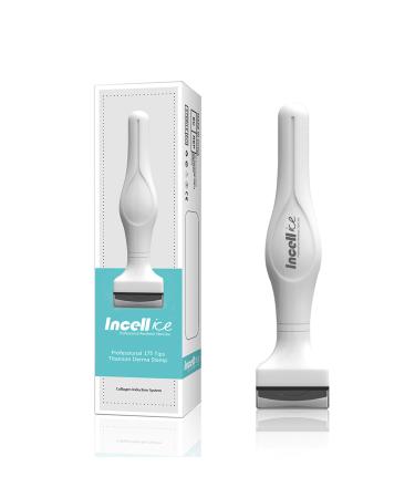 INCELLICE Dermastamp 1.5mm Derma Stamp Hair Beard Growth for Men and Women 175 Titanium Microneedle Stamp for Face Body Care 1.5 mm
