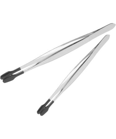 Magiclulu 4-Piece Stamp Clip Brow Tool Set - Stainless Steel Jewelry Tongs Tweezers & Pincer for Jewelry Making | Handicrafts Martensitic - Shop Now! - Buy Online on SooperMarket.com