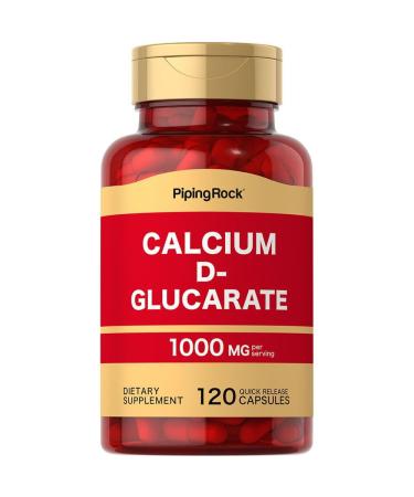 LLK Calcium D-Glucarate 1000mg | 120 Quick Release Capsules