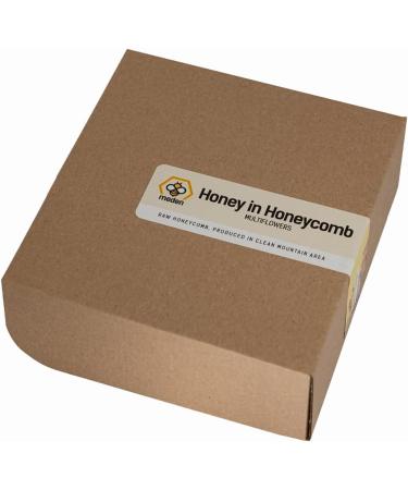 3 x 350g Honeycomb Of Wildflower In Wooden Frame - Pure Natural Honey Comb - Unpasteurised 100% Directly From Hives - Buy Online on SooperMarket.com