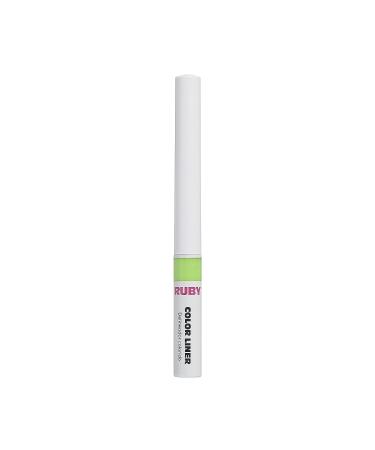 Ruby Kisses Neon Green Liquid Eyeliner - Water Resistant, Long Lasting - 3 ml - Buy Online on SooperMarket.com