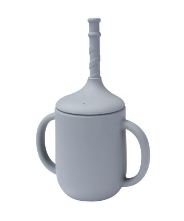 Lightening Toddler Training Cup  Kids Spill Proof Cup with Leak Proof Lid and Silicone Straw  with Easy-grip Double Handles Cup Baby Sippy Cup for Drinking (Stone)