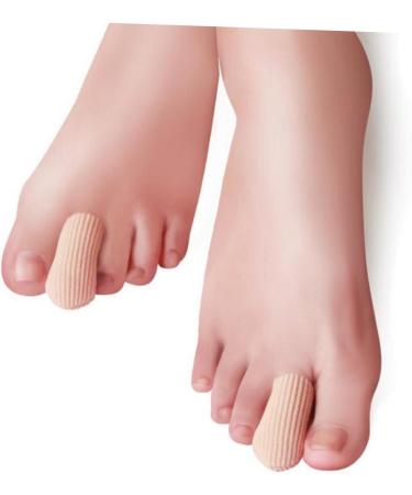 Silicone Gel Cushion Toe Separator and Bunion Protector Set - Pair of Gel Toe Straighteners and Guards for Ultimate Comfort and Pain Relief - Buy Online on SooperMarket.com