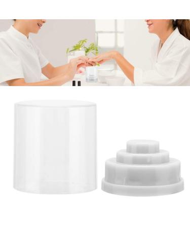 48 Slots Clear Nail Drill Case Holder - Manicure Tool Organizer & Display Stand for Nail Drill (White) - Buy Online on SooperMarket.com