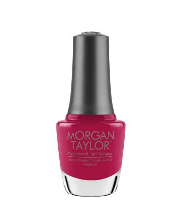 Morgan Taylor Nail Lacquer (Gossip Girl) Red Nail Polish  Finger Nail Polish  Long Lasting Nail Polish  Red Nail Lacquer  Finger Nail Polishes.5 ounce