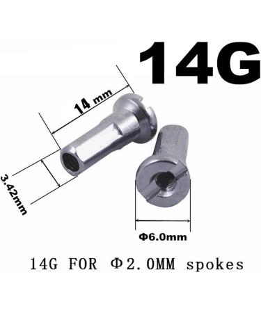 SENQI Bike Spokes Nipples End Caps - 36 Pcs Silver Decor for 14G Mountain & Road Bikes - Buy Online on SooperMarket.com