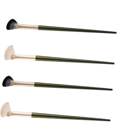 Baluue 12 Pcs Nose Shadow Brush Concealer Brush Cosmetic Brush Eye Shadow Brush Eyeshadow Wooden Handle - Buy Online on SooperMarket.com