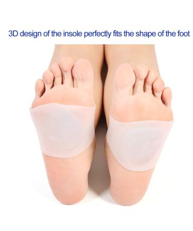 Silicone Arch Support Brace - Orthotic Foot Cushion Insoles for Pain Relief & Comfort - International Shipping Available - Buy Online on SooperMarket.com