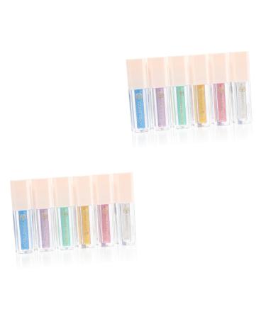 NOLITOY 12 Pcs Eye Shadow Set Glitter Eyeliner Liquid Glitter Liquid Eyeliner Women Makeup Tools Korean Eye Glitter Women Bling Eyeshadow Makeup Stuff Miss Highlighter Lasting Cosmetics