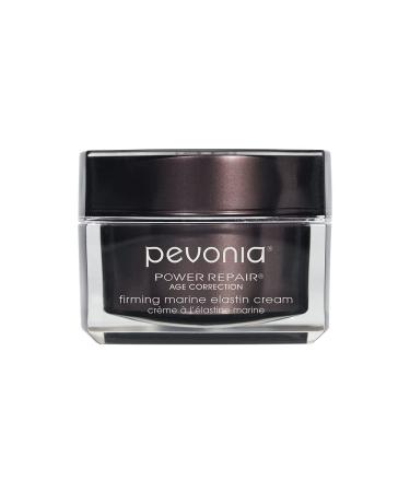 Pevonia Power Repair Age Correction Firming Marine Elastin Cream - Anti Aging Face Cream Skin Serum - Wrinkle Cream for Face - Deep Micro Pores Refine Facial Cream - 1.7 Oz Container