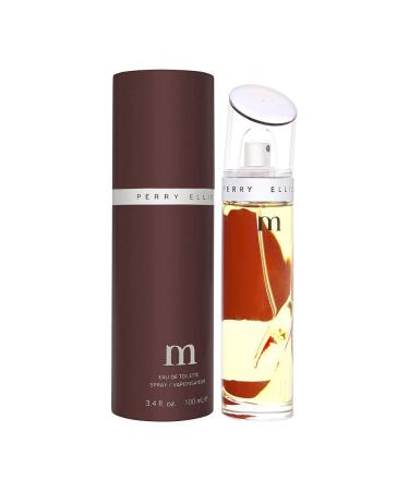 Perry Ellis M for Men 3.4 fl oz Eau de Toilette 3.4 Fl Oz (Pack of 1)
