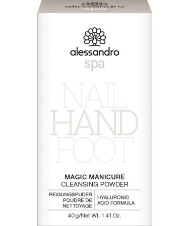 Alessandro Magic Manicure Cleansing Powder - 40g | Premium Nail Care Powder for Flawless Cleanliness | Shop Internationally - Buy Online on SooperMarket.com