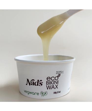 Eco-Friendly Bikini Wax Kit | Vegan Hard Wax, Microwaveable, Plastic Free - 100g & Spatula Included - Buy Online on SooperMarket.com