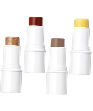 HAPINARY 1 Set Contour Stick Highlighter Stick Makeup Highlighter Stick Contour Blush Stick for Cheeks Contouring Makeup Kit Face Highlighter Contouring Stick Contour Kit for Women