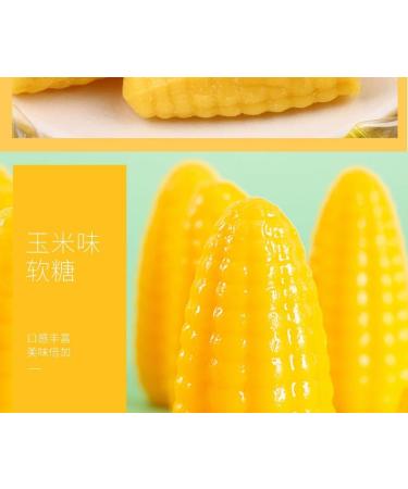 Corn Soft Candy Sweet Corn Flavor 17.7 oz(500 Gram) Chinese Candy Soft Candy Cream Corn Candy Chewing Milk Candy Leisure Snacks (53.1 oz(Pack of 3)) - Buy Online on SooperMarket.com