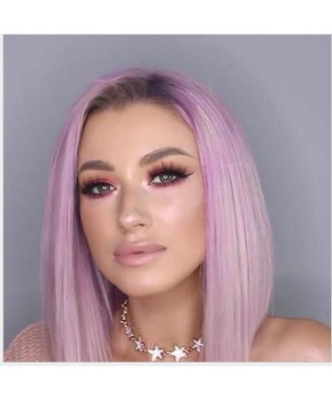 BGHJUE African Wig Purple Long Straight Synthetic Hair Wigs Wigs For Black Women Heat Resistant Synthetic Wigs