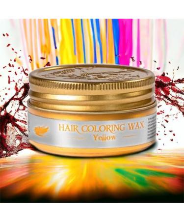 Buy Yellow Hair Coloring Wax - Vibrant Easy to Apply Fast Shipping Worldwide - Buy Online on SooperMarket.com