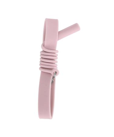 Lash Tweezers Holder Protector Corrosion Resistance Tweezers Wrist Band Skin Friendly Flexible Buckle High Elasticity for Eyelash Grafting (Pink)
