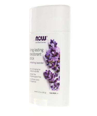 NOW Foods Deodorant Stick Long Lasting 2.2 OZ - Natural Odor Protection - Buy Online on SooperMarket.com