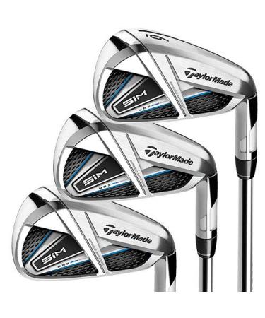 TaylorMade SIM MAX Irons Right Graphite Regular 5-PW, AW