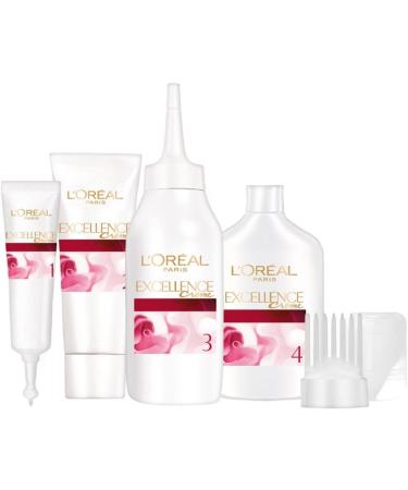 L'OR AL Paris Excellence Cr me 400 Natural Brown Permanent Coloring for Brunettes 100% White Hair Coverage Anti-yellowing Action Natural Result Protects and Strengthens Hair - Buy Online on SooperMarket.com
