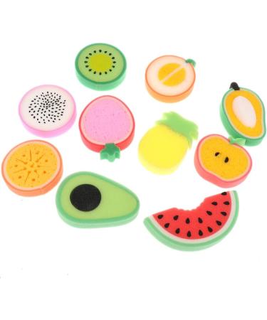 IYSHOUGONG Cute Fruit Shaped Bath Sponge - Ultra Soft Body Wash Sponge for Shower - Assorted Fruits Style 8 - Buy Online on SooperMarket.com