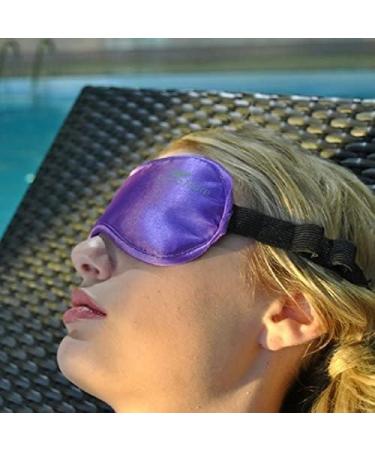 Sleep More Large-XL Sleeping Mask for Men or Women with Free Purple Satin Bag - Natural Rest Aid for Insomnia - Buy Online on SooperMarket.com