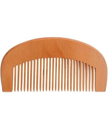 Comb Natural Wide Tooth Wood Comb Peach Wood Wooden Hair Brush No-Static Massage Hair Brushes Health 9cm Wood Hair Comb Styling Tools wooden comb - Buy Online on SooperMarket.com