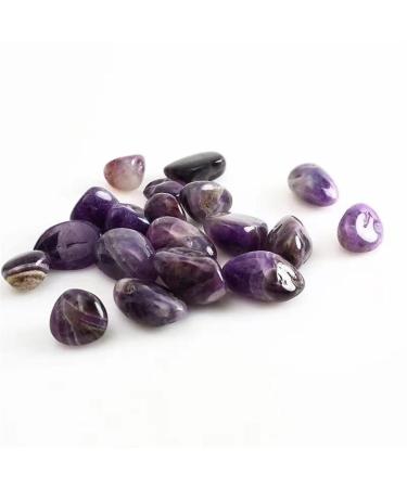 Natural Crystals and Stones 300g 15mm-20mm Natural Dream Amethyst Tumbled Stone Rough Gravel Crystals for Decoration kaixun