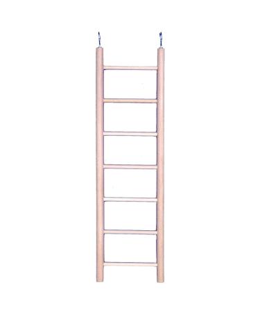 Penn-Plax 7-Step Wooden Bird Ladder | Provide Exercise and entertainmet for Your Bird | Looks Great | Durable and Safe